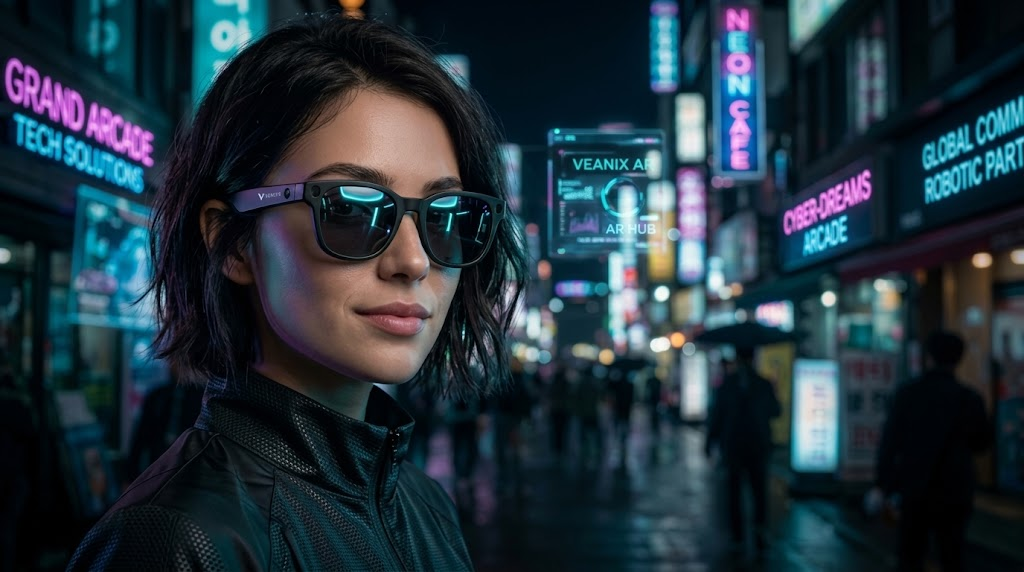 Veanix AI Smart Glasses - Trí Tuệ Đồng Hành Cùng Tầm Nhìn